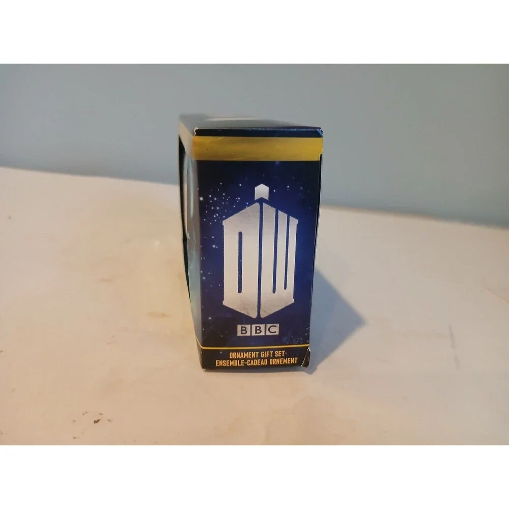 Vtg 1996 Kurt Adler Doctor Who Ornament Cyberman Dalek Screwdriver Tardis W Box